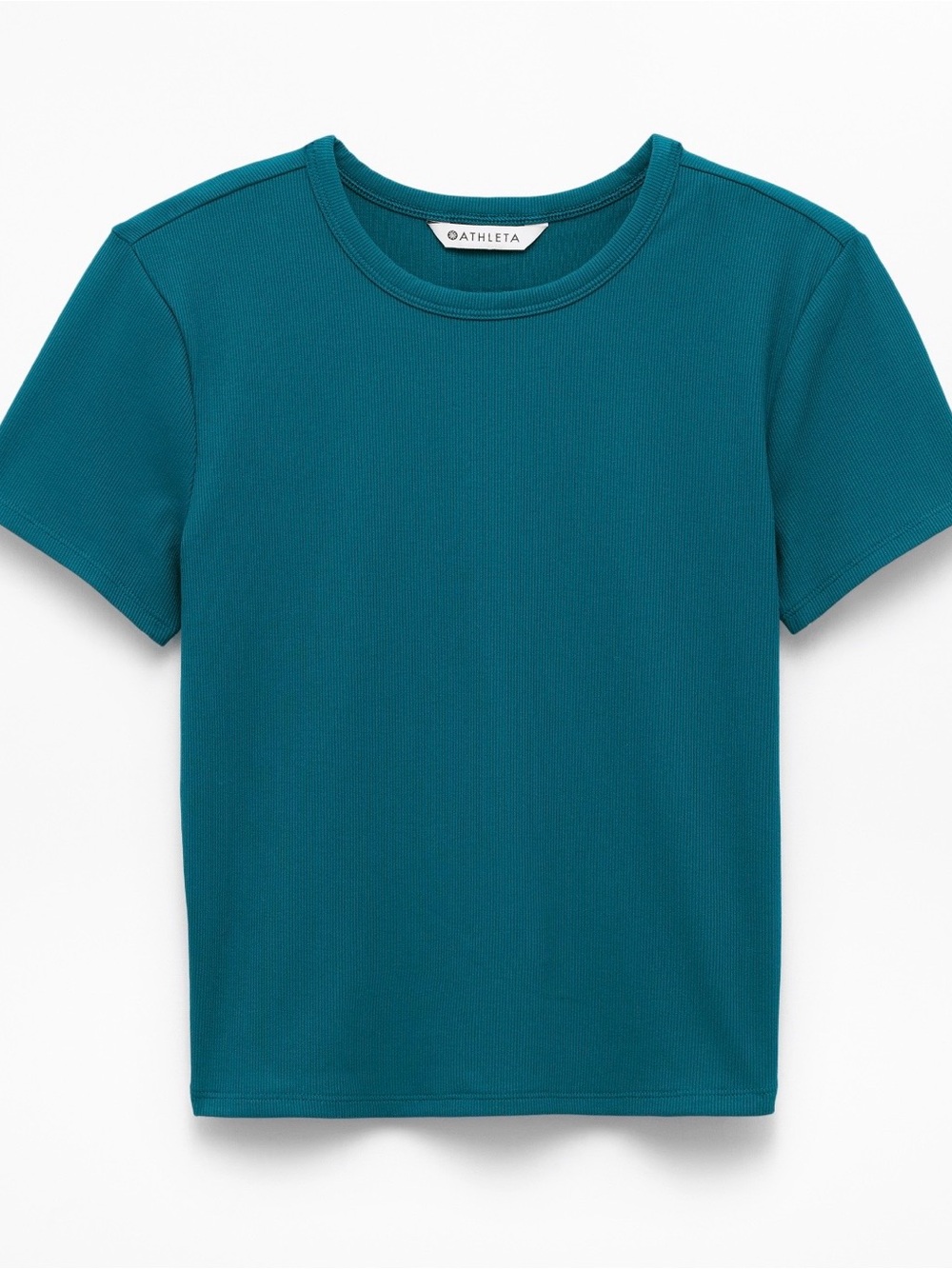 NWT Athleta Signature Rib Crop Top - Picture 3 of 5